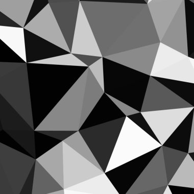 Üçgen poligonal arka plan - eğilim desen.