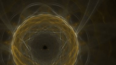 Fantezi kaotik renkli fraktal desen. Soyut Fraktal şekiller. 3D render resimde arka plan veya duvar kağıdı.