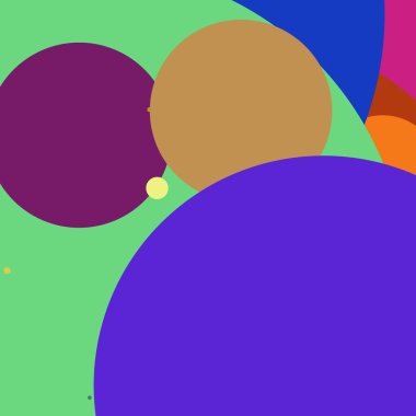 Daire geometrik yeni arka plan çok renkli desen.