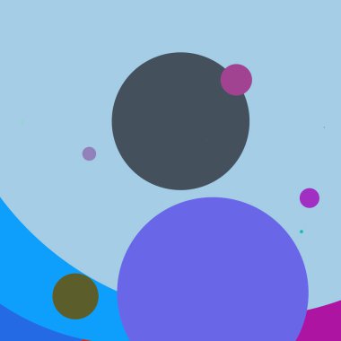 Daire geometrik yeni arka plan çok renkli desen.