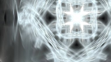 Fantezi kaotik renkli fraktal desen. Soyut Fraktal şekiller. 3D render resimde arka plan veya duvar kağıdı.