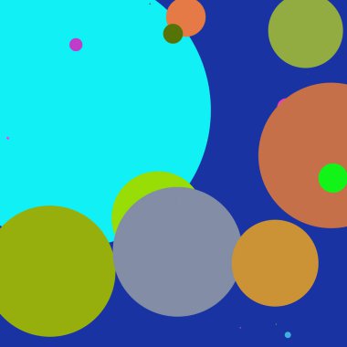 Daire geometrik güzel arka plan çok renkli desen.