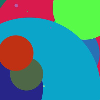 Daire geometrik yeni arka plan çok renkli desen.