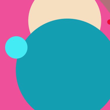 Daire geometrik şaşırtıcı arka plan çok renkli desen.