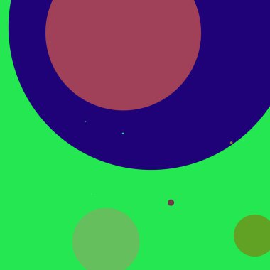 Daire geometrik yeni arka plan çok renkli desen.