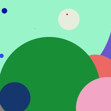 Daire geometrik zarif arka plan çok renkli desen.