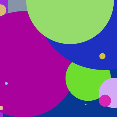 Daire geometrik yeni arka plan çok renkli desen.