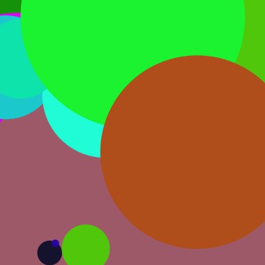 Daire geometrik güzel arka plan çok renkli desen.