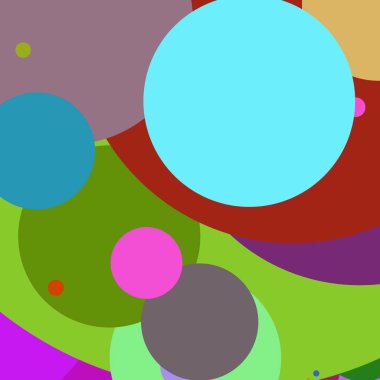 Daire geometrik güzel arka plan çok renkli desen.