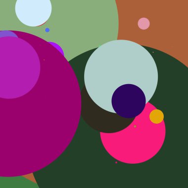 Daire geometrik şaşırtıcı arka plan çok renkli desen.