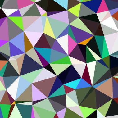 Arka plan çok renkli geometrik poligonal.