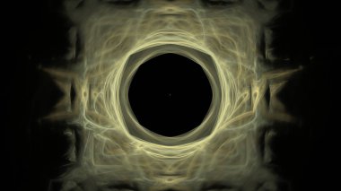 Fantezi kaotik renkli fraktal desen. Soyut Fraktal şekiller. 3D render resimde arka plan veya duvar kağıdı.