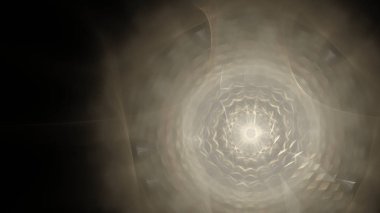 Fantezi kaotik renkli fraktal desen. Soyut Fraktal şekiller. 3D render resimde arka plan veya duvar kağıdı.