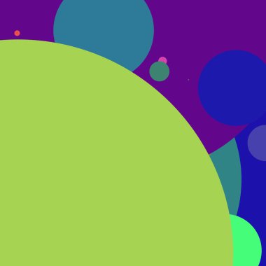 Daire geometrik şaşırtıcı arka plan çok renkli desen.