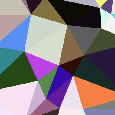 Arka plan çok renkli geometrik poligonal.