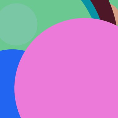 Daire geometrik güzel arka plan çok renkli desen.