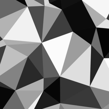 Üçgen poligonal arka plan - eğilim desen.