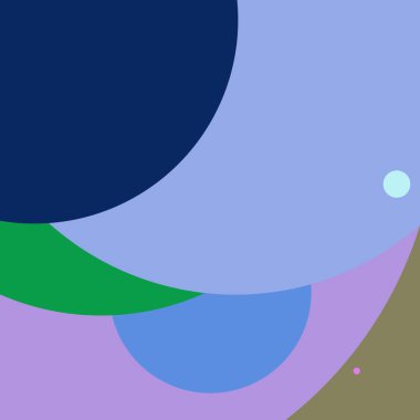 Daire geometrik yeni arka plan çok renkli desen.