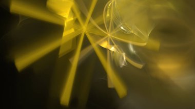 Fantezi kaotik renkli fraktal desen. Soyut Fraktal şekiller. 3D render resimde arka plan veya duvar kağıdı.