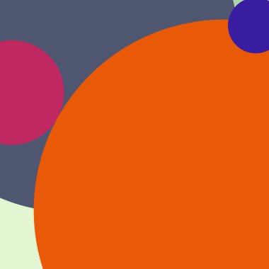 Daire geometrik şaşırtıcı arka plan çok renkli desen.