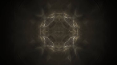 Fantezi kaotik renkli fraktal desen. Soyut Fraktal şekiller. 3D render resimde arka plan veya duvar kağıdı.