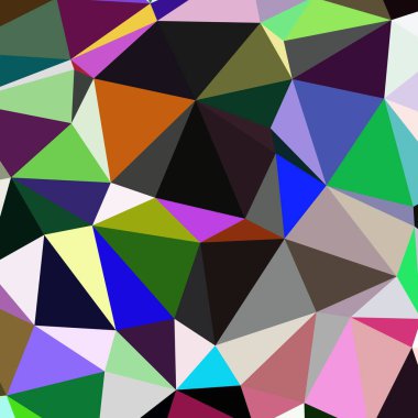 Arka plan çok renkli geometrik poligonal.