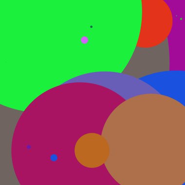 Daire geometrik yeni arka plan çok renkli desen.