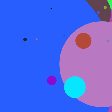 Daire geometrik yeni arka plan çok renkli desen.