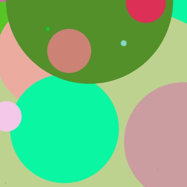 Daire geometrik zarif arka plan çok renkli desen.