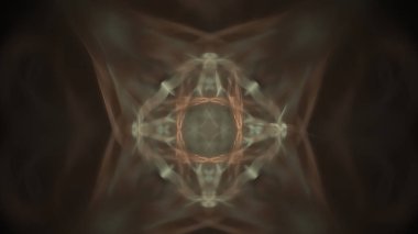 Fantezi kaotik renkli fraktal desen. Soyut Fraktal şekiller. 3D render resimde arka plan veya duvar kağıdı.