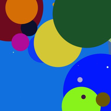 Daire geometrik şaşırtıcı arka plan çok renkli desen.