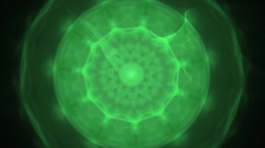 Fantezi kaotik renkli fraktal desen. Soyut Fraktal şekiller. 3D render resimde arka plan veya duvar kağıdı.