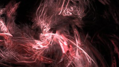 Fantezi kaotik renkli fraktal desen. Soyut Fraktal şekiller. 3D render resimde arka plan veya duvar kağıdı.