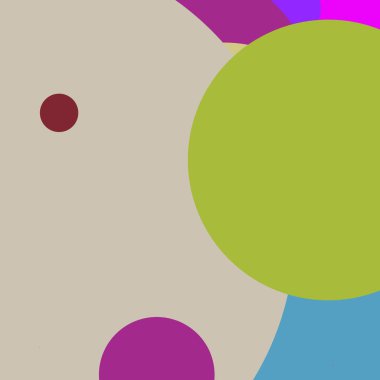 Daire geometrik yeni arka plan çok renkli desen.