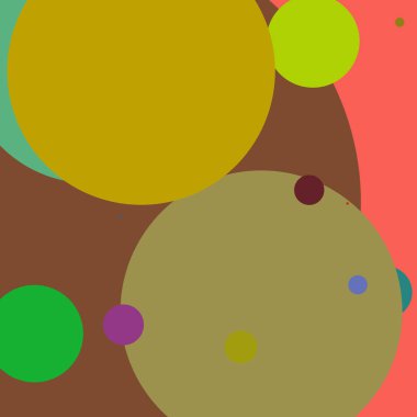 Daire geometrik yeni arka plan çok renkli desen.