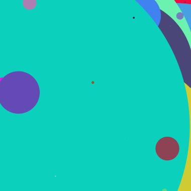 Daire geometrik güzel arka plan çok renkli desen.