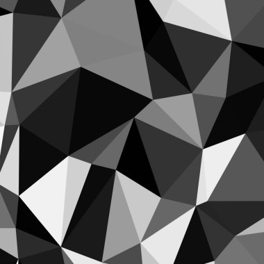 Üçgen poligonal arka plan - eğilim desen.