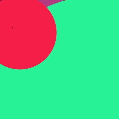 Daire geometrik güzel arka plan çok renkli desen.