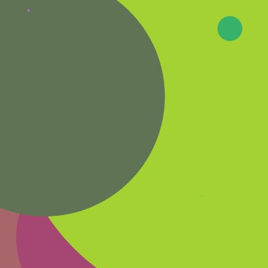 Daire geometrik güzel arka plan çok renkli desen.