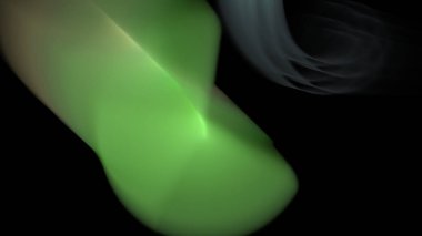 Fantezi kaotik renkli fraktal desen. Soyut Fraktal şekiller. 3D render resimde arka plan veya duvar kağıdı.