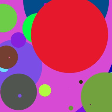 Daire geometrik şaşırtıcı arka plan çok renkli desen.