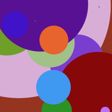 Daire geometrik zarif arka plan çok renkli desen.