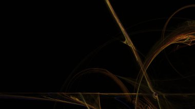 Fantezi kaotik renkli fraktal desen. Soyut Fraktal şekiller. 3D render resimde arka plan veya duvar kağıdı.