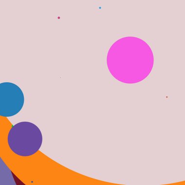 Daire geometrik büyük arka plan çok renkli desen.