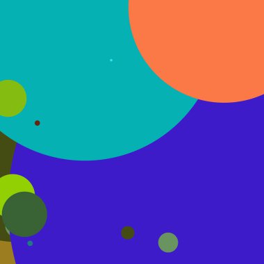 Daire geometrik güzel arka plan çok renkli desen.