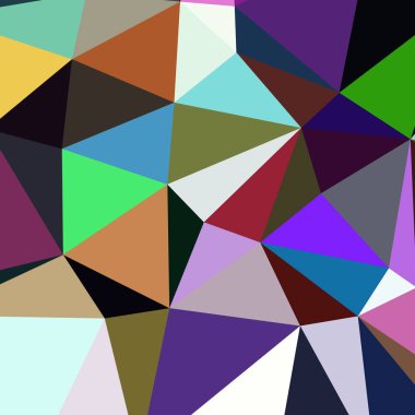 Arka plan çok renkli geometrik poligonal.