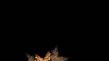 Fantezi kaotik renkli fraktal desen. Soyut Fraktal şekiller. 3D render resimde arka plan veya duvar kağıdı.