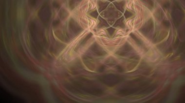 Fantezi kaotik renkli fraktal desen. Soyut Fraktal şekiller. 3D render resimde arka plan veya duvar kağıdı.