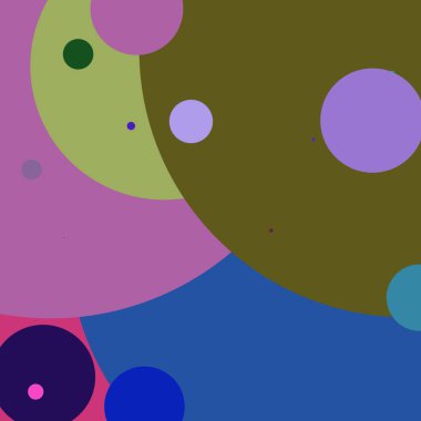 Daire geometrik zarif arka plan çok renkli desen.