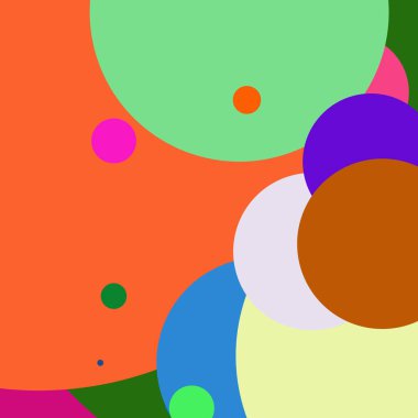 Daire geometrik şaşırtıcı arka plan çok renkli desen.